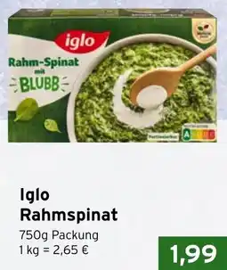 CAP Markt Iglo Rahmspinat Angebot