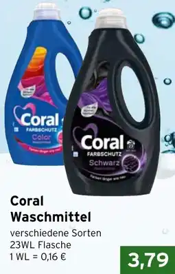 CAP Markt Coral Waschmittel Angebot