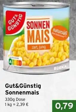 CAP Markt Gut&Günstig Sonnenmais Angebot
