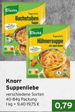 CAP Markt Knorr Suppenliebe Angebot