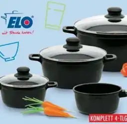 Trends Möbel Meine Küche Just Cooking by Elo Topf-Set Black Cast 4-tlg Angebot
