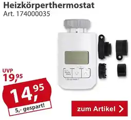 Sonderpreis Baumarkt Heizkörperthermostat Angebot