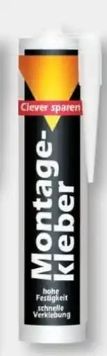 B1 Discount Baumarkt Clever Montagekleber Angebot