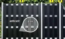 B1 Discount Baumarkt Zaunserie Alu WPC Angebot