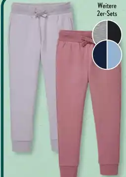 Aldi Süd Lily & Dan Kinder Jogginghosen 2er Angebot