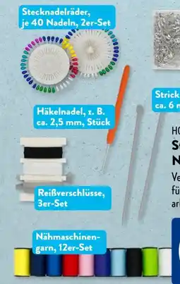 Aldi Süd Home Creation Strick- und Näh-Utensilien Angebot