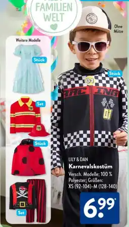 Aldi Süd Lily & Dan Karnevalskostüm Angebot