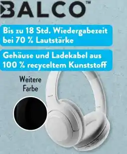 Aldi Süd Balco Kabellose Over Ear-Kopfhöre CE220803 Angebot