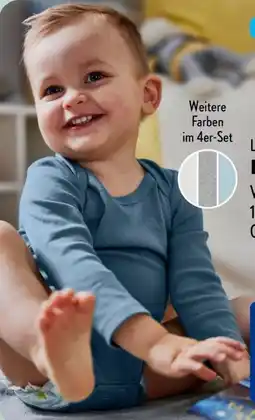 Aldi Süd Lily & Dan Kinder Bodys 4er-Set Angebot