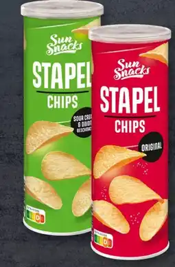 Aldi Süd Sun Snacks Stapelchips Angebot