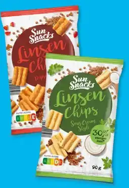 Aldi Süd Sun Snacks Linsenchips Angebot