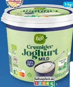Aldi Süd Bio Smiley Joghurt Natur Angebot