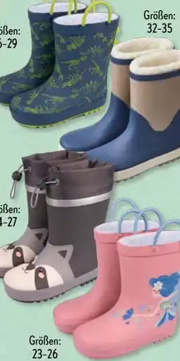 Aldi Süd Lily & Dan Kinder Regenstiefel Angebot