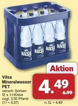 Famila Nord West Vilsa Mineralwasser PET Angebot