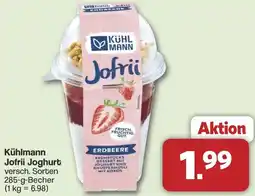 Famila Nord West Kühlmann Jofrii Joghurt Angebot