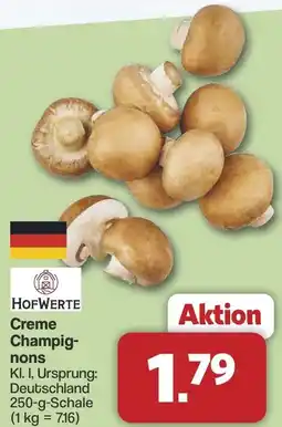 Famila Nord West HOFWERTE Creme Champignons Angebot