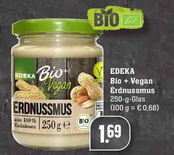 Edeka Edeka Bio+Vegan Erdnussmus Angebot