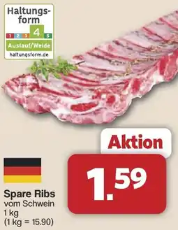 Famila Nord West Spare Ribs Angebot