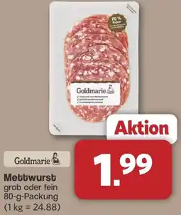 Famila Nord West Goldmarie Mettwurst Angebot