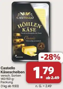 Famila Nord West Castello Käsescheiben Angebot