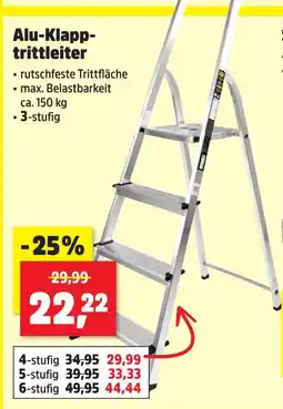 Thomas Philipps Alu-klapptrittleiter 3-stufig Angebot