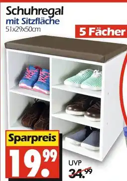 Wreesmann Schuhregal mit sitzfläche Angebot
