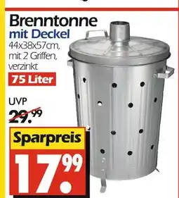 Wreesmann Brenntonne mit deckel Angebot