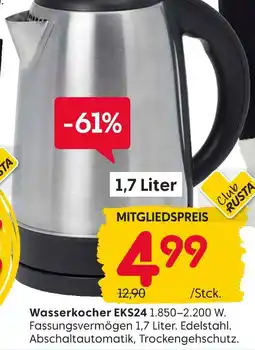 Rusta Wasserkocher eks24 Angebot