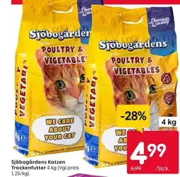 Rusta Sjöbogårdens katzen trockenfutter poultry & vegetables Angebot