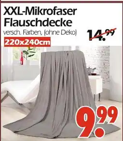 Wreesmann Xxl-mikrofaser flauschdecke Angebot