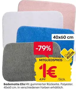 Rusta Badematte ella Angebot