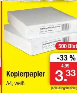 Zimmermann Kopierpapier Angebot