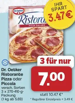 Famila Nord West Dr. Oetker Ristorante Pizza oder Piccola Angebot