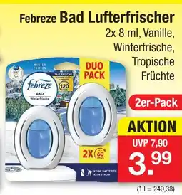 Zimmermann Febreze bad lufterfrischer Angebot