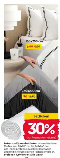 Rusta Bettlaken Angebot