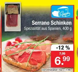 Zimmermann Serrano schinken Angebot