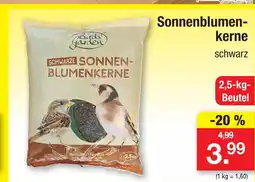 Zimmermann Bird's garden schwarze sonnenblumenkerne Angebot