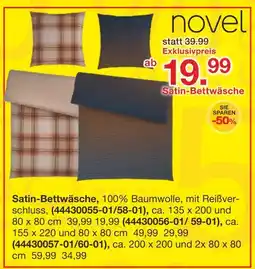 Möbelzentrum Pforzheim Novel satin-bettwäsche Angebot