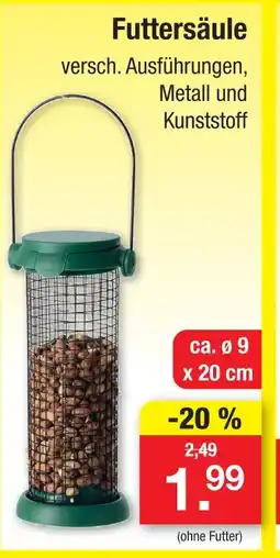 Zimmermann Futtersäule Angebot