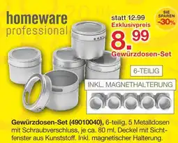 Möbelzentrum Pforzheim Homeware professional gewürzdosen-set Angebot