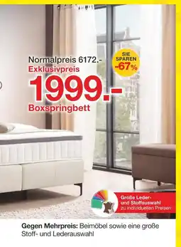 Möbelzentrum Pforzheim Novel boxspringbett Angebot