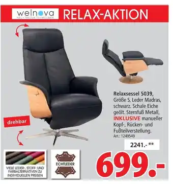Zurbrüggen Welnova relaxsessel 5039 Angebot