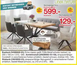 Möbelzentrum Pforzheim Linea natura esstisch Angebot