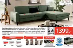 Zurbrüggen Pure home lifestyle longchairkombi Angebot