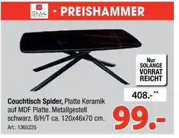 Zurbrüggen Stylelife couchtisch spider Angebot