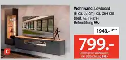 Zurbrüggen Wohnwand lowboard Angebot