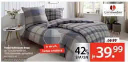 Zurbrüggen Linneweber flanell bettwäsche braga Angebot
