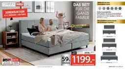 Zurbrüggen Moderano familien-boxspringbett maxi Angebot