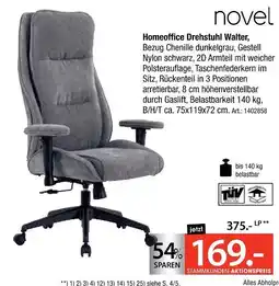 Zurbrüggen Novel homeoffice drehstuhl walter Angebot
