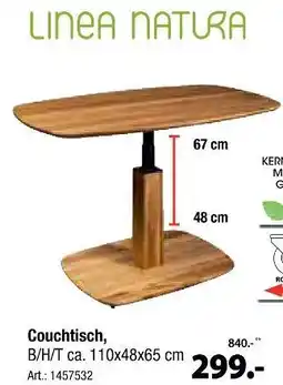 Zurbrüggen Linea natura couchtisch Angebot